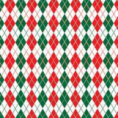 a red and green checkered pattern with white background stock photo - budget conscious christmas patterns