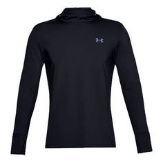 Under Armour Qualifier Ignight ColdGear Hoodie 'Black' 1356167-001 Stylish Sneakers, Black Hoodie, Perfect Pair, Under Armour, Black