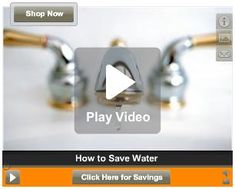 the video is showing how to save water