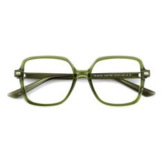 Reba Square Eyeglasses, Similar to Lou Glasses - Sllac Glasses Frames Trendy, Body Decor, Trendy Glasses, Square Eyeglasses, Green Square, Winter Lookbook, Glasses Shop, Aesthetic Pics, Cute Fit