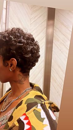 Finger Waves Short Hair, Half Up Half Down Hairstyle, Down Hairstyle, Natural Hair Short, Hair Short Cuts, Natural Hair Cuts, Natural Hair Short Cuts, Old Hairstyles, Short Hair Black