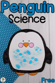 this penguin science project is perfect for kids to make