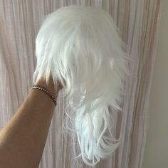 My Kid Wanted It For Cosplay But It Wasn’t The Right One. About 10-12 Inches White Mullet Wig. Never Worn. Mullet Wig, House Party, White Silver, Cosplay Anime, Wigs, White, Color