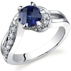 Blue Sapphire Ring Sterling Silver Round Shape 1.25 Carats SR9716 top Blue Topaz Ring Sterling Silver, Jewelry Questions, Red Garnet Ring, London Blue Topaz Ring, Sterling Silver Engagement Rings, Silver Engagement Rings, Blue Sapphire Rings, Garnet Rings, Blue Topaz Ring