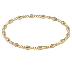 Harmony Sincerity Pattern 2mm Bracelet - Gold Women's Jewelry enewton 2mm Bead Bracelet, Headband Jewelry, Classic Bracelets, Gold Bead Bracelets, Beaded Cuff, Gemstone Beaded Bracelets, Gold Pattern, Classic Gold, Bracelet Collection