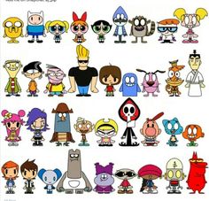 cartoon characters with the caption like and repubish if you see part of your childhood