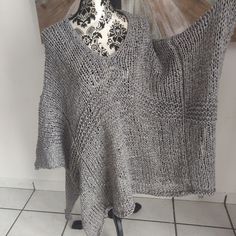 Medium Gray Poncho, Can Be Worn Up To An Xlarge, Never Used New Without Ticket. Embroidery. Not Broken Not Stained. Casual Knitted Poncho Shawl, Casual Oversized Knitted Poncho, Casual Knitted Shawl Poncho, Oversized Knitted Shawl Poncho, Oversized Knit Cape, Hand Knitted Casual Poncho For Winter, Casual Hand Knitted Poncho For Winter, Knitted One-size Poncho With Batwing Sleeves, Knitted Poncho With Batwing Sleeves In One Size