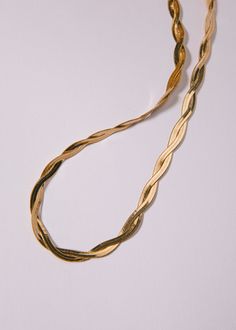 Braided Herringbone Logan Tay, Herringbone Necklace, Girl Gang, Gold Filled Chain, Vintage Fabric, Herringbone, Gold Filled, Chain Necklace, 18k Gold