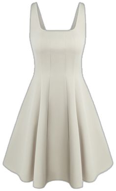 Elegant Pleated Cotton Mini Dress, Elegant Cotton Fit And Flare Mini Dress, Solid Color Pleated Fit And Flare Dress, Elegant Formal Cotton Mini Dress, Elegant Cotton Mini Dress For Formal Occasions, Solid Knee-length Lined Dress, Stretch Solid Lined Dress, Elegant Cotton Fit And Flare Dresses, Fitted Knee-length Pleated Sleeveless Dress