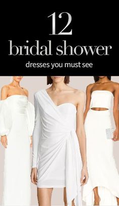 From bridal shower dress for bride, to bridal shower dress white, long sleeve bridal shower dress, and more bridal shower dress ideas. Long Sleeve Bridal Shower Dress, Bridal Shower Dress For Bride, Long White Dresses, Dress White Long, Dress For Bride