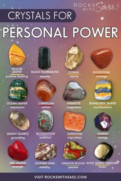 Tap into your inner strength with crystals for personal power 💪✨. Stones like Ocean Jasper, Citrine, and Black Tourmaline offer energy for confidence, motivation, and protection. Whether you're manifesting goals or embracing self-empowerment, these crystals help align your energy with success and personal growth!  #PersonalPower #CrystalHealing #Citrine #OceanJasper #BlackTourmaline #ConfidenceBoost #Manifestation #HealingCrystals Crystals For Power, Crystals For Discipline, Stones For Health, Manifesting Goals, Best Healing Crystals, Confidence Motivation, Powerful Crystals, Crystal Uses, Earth Gift