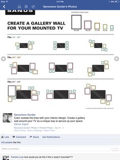 the facebook page for samsung's galaxy wall is shown in this screenshote