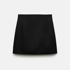 Zara Black Mini Skirt. Never Worn. High Waist. Xs Zara Black Skirt, Church Skirts, Zara Clothes, Mini Black Skirt, Closet Build, Plain Skirt, Goodwill Finds, Black Skirts, Zara Skirt