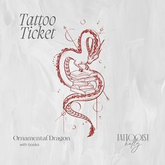 the cover art for tattoo ticket