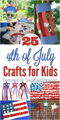 the 25 fourth of july crafts for kids