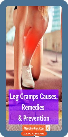 legs crampss cause, remedies and prevention for runners with knee pain