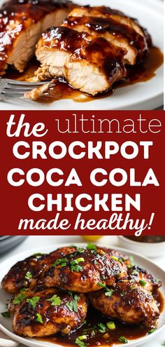 the ultimate crockpot coca cola chicken made healthy