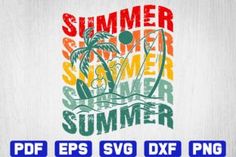 an image of summer svg files