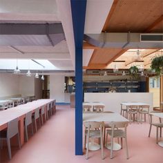 Da Pietro Pizza, an interior design project by Neuhausl Hunal, represents SSC Naples with a significant use of blue colour, complemented by pink hues. Blue ceramic tiles line the floor, while subtle materials and colours highlight the interior’s purity. The overall ambiance creates a vibrant yet serene atmosphere, inviting patrons to enjoy their meals in a space that reflects the spirit of the iconic football club.

Photo Credits: Radek Úlehla