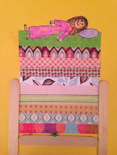 Inspired Teaching: Princess and the Pea Princess And The Pea Craft, Pillow Princess, Art Wednesday