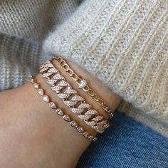 Hand Accessories, Pear Diamond, Jewelry Inspo, Beads Bracelet, Diamond Bracelets, White Rose Gold, Chain Link Bracelet, Pear Shaped, Chain Bracelet