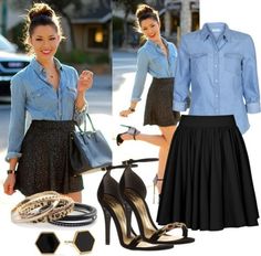 Rok Mini, Cooler Look, 가을 패션, Inspired Outfits, Fashion Mode, Vera Wang