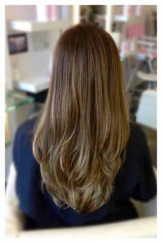 Long Subtle Layers, Sombre Blonde, Hairstyles Layered, Natural Straight Hair, Brown Hair Looks, U Shaped Hair, Bronde Hair, Subtle Ombre