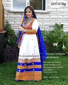 saneens dress afghan fashion long gown pashtun singer clothes Afghan Traditional Dresses, Afghan Jewellery, Afghani Dress, Belly Dance Accessories, Balochi Dress, Afghan Dress, Afghan Wedding, Dress Traditional, Afghan Jewelry