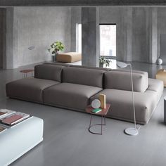 Connect Modular Sofa: Modules A+D+K Modular Sofa Design, Scandinavian Sofas, Individual Space, Buy Sofa, Built In Furniture, Modular System, Lounge Areas, Sitting Room, Modular Sofa