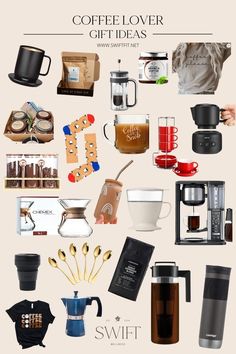 coffee lover gift ideas from swivet, the world's most loved coffee maker