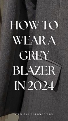 All Black With Gray Blazer, Grey Pinstripe Blazer Outfit Women, Pinstripe Grey Blazer Outfit, Minimalist Blazer Outfit, Gray Suit Jacket Outfits Women, Black Blazer Outfits For Women Winter, How To Wear A Grey Blazer, Grey Blazer Black Pants Outfit Women, How To Style A Gray Blazer