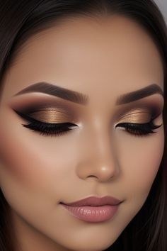 Eye Makeup Images, Wedding Guest Makeup, Wedding Makeup Tutorial, Date Night Makeup, Natural Eye Makeup, Prom Night, Smokey Eye Makeup