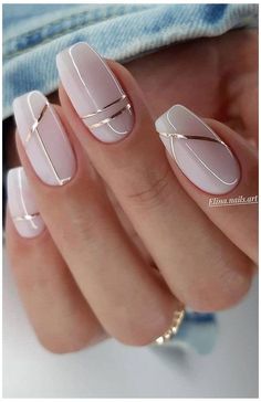 Neutral Nail Designs, Work Nails, Classy Nails, Fancy Nails