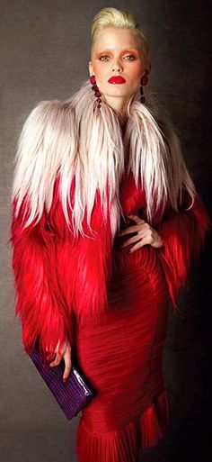 Tom Ford New Rock, Baby Cold, Red Fashion, Lady In Red, Editorial Fashion