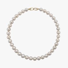 10-12mm White South Sea Pearl Necklace - Marina Korneev Fine Pearls South Sea Pearl Necklace, Pearl Clasp, Sea Pearl, South Seas, South Sea Pearls, Vintage Pearls, Elegant Jewelry, Pure White, Pearl Bracelet