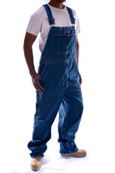 PRICES MAY VARY. Cross-over high-back style Hammer loop and double tool pocket Large bib pocket with pencil division and watch pocket Zipper fly, triple stitched felled seams Fits over boots Overalls Boy, Dickies Clothing, Workwear Brands, Watch Pocket, Denim Dungarees, Safety Clothing, Work Uniforms, Family Halloween Costumes, Bib Overalls