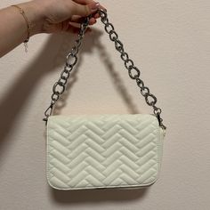 Brand New! Could Be Shoulder Or Crossbody Forever 21 Bags, Crossbody Bags, Forever 21, Color White, Bag Lady, Purse, Brand New, Women Shopping, White