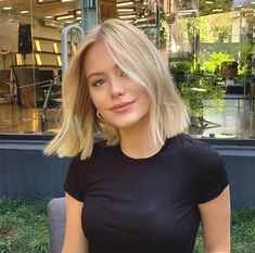 Luxy Hair, Fall Hair Trends, Blonde Hair Inspiration, Hair Shades, Short Blonde, Nature Tattoos, Short Hair Haircuts