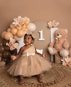 Photoshoot Idea For 1st Birthday, Photoshoot For First Birthday, 1st Birthday Girl Photoshooting Black, Photoshoot For 1 Year Baby, 1 Birthday Shoot, Mommy And Me Photo Shoot 1 Year, One Year Baby Girl Birthday Dress, Baptism First Birthday Girl, 1st Year Photoshoot Ideas