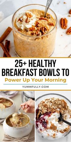 healthy breakfast bowls to power up your morning