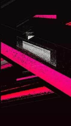 an abstract image of pink and black lines