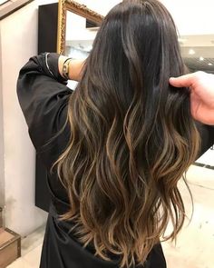 Brown Hair Balayage, Super Hair, Ombre Hair Color, Hair Color Balayage, Hair Color Trends, Ombre Hair, Brunette Hair Color, Balayage Hair, Dark Hair