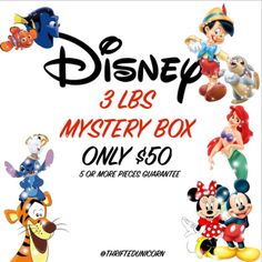 disney 3lbs mystery box only $ 50