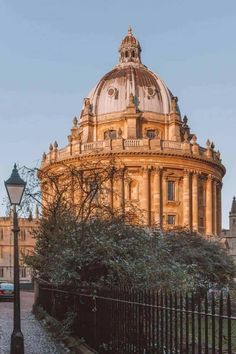 an old building with a large dome on top