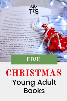 a book with the title five christmas young adult books