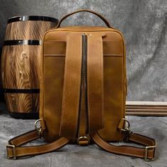 Crafted with Premium Quality Leather
 	Handcrafted for You by Our Craftsman
 	No Mass Production – Only Made to Order
 	Please allow 8 to 10 Business Days for Order Preparation
 	We ship using FedEx / DHL and usually it takes 5 to 7 Business Days to Deliver
 	Free Shipping World-wide Brown Backpack, Urban Backpack, Brown Backpacks, Look Vintage, Handcrafted Leather, Everyday Bag, Looks Vintage, Modern Man, Leather Handmade