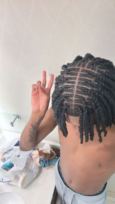 Men Dreads Styles Black Man, Male Loc Styles, Dread Styles For Men, Dreads Styles Black, Dreads Men, Men Dread Styles, Twist Ideas, Cornrow Braids Men, Loc Ideas