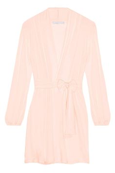 A new loungewear collection that will make you live to lounge!Made of the softest Pima cotton, this Girl&aSeriousDream exclusive fabric has a flattering featherweight drape and is as comfy as it is pretty!Ultra soft robe with shawl collar, long poet sleeves fitted at the shoulders with a delicate flare, finished with hand pleated cuffs and self-tie waist.True to size.Pictured in blush pink. Available in Ivory as well.All sizes are Ready to ship.Visit our site to see the entire collection: gi Elegant V-neck Nightgown For Loungewear, Chic V-neck Sleepwear For Wedding Night, Elegant V-neck Sleepwear For Lounging, Chic Pink Sleepwear For Wedding Night, Chic Nightgown For Wedding Night, Feminine V-neck Robe For Sleep, Elegant Long Sleeve Sleepwear For Wedding Night, Feminine V-neck Evening Nightgown, Long Sleeve Robe For Lounging