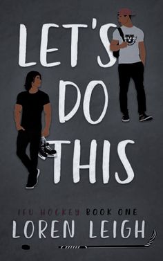 the book cover for let's do this, with two men standing next to each other