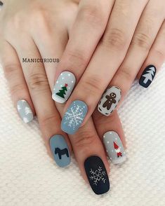 imagen descubierto por lia. Descubre (¡y guarda!) tus propias imágenes y videos en We Heart It Nail Art Mariage, Square Nail Designs, Nail Colors Winter